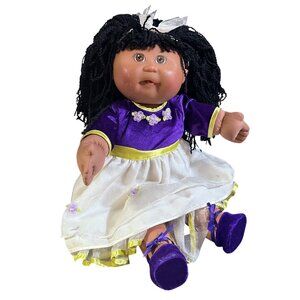 Vintage Cabbage Patch Kids Toys R Us Exclusive Edition Doll 2001 Purple Velvet